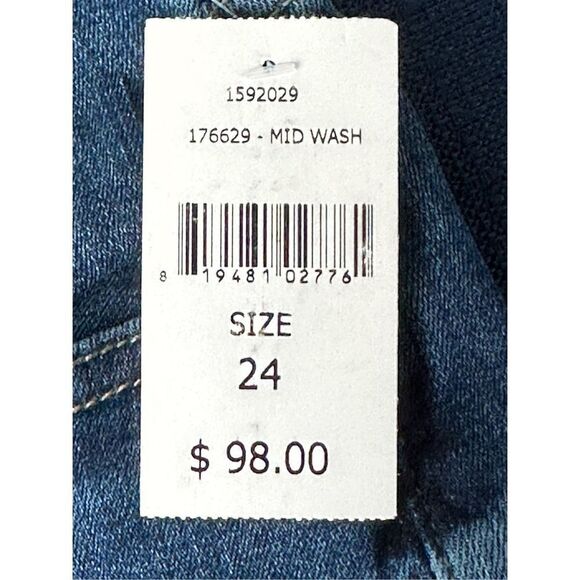 Warp+Weft women’s JFK-Skinny Plus Jeans Size 24W - Picture 6 of 10